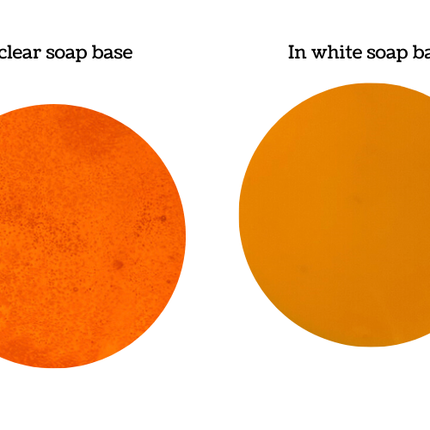 Orange Soap Dye