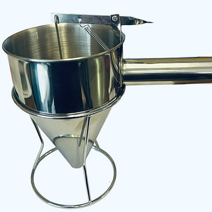 Stainless Steel Piston Funnel