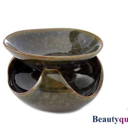 Abstract Ceramic Oil Burner - Earth