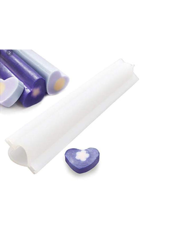 Soap Mold Long Heart Tube Mold 305mm long