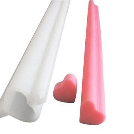 Soap Mold Long Heart Tube Mold 305mm long