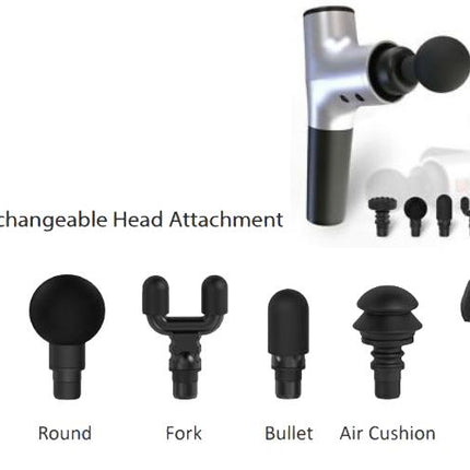 Nova Vibration Massage Gun / 6 Attachments  beautyquip
