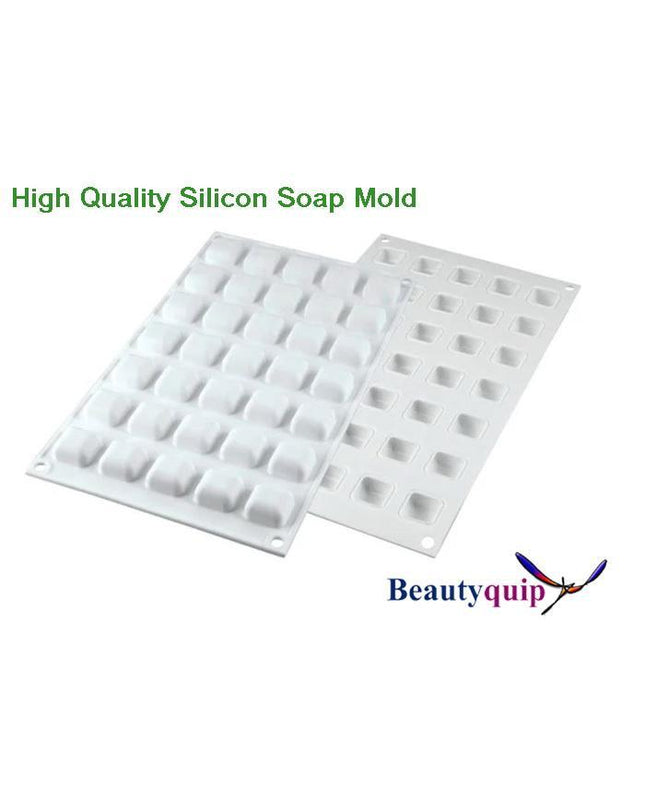 Silicon Mold / 35 Gem Shaped Cavities / Soap Mold / Wax Melts.