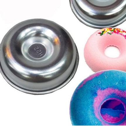Bath Bomb Mold / Doughnut / Aluminium / 95mm