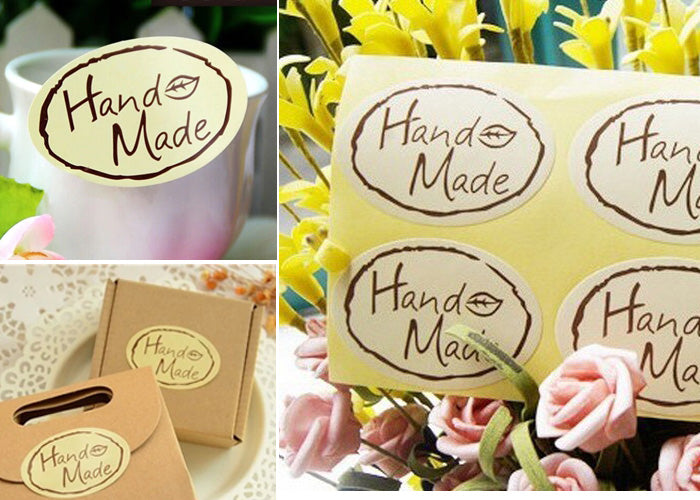 Craft Stickerrs Craft Stickers / Labels / Handmade x 50 stickers – beautyquip
