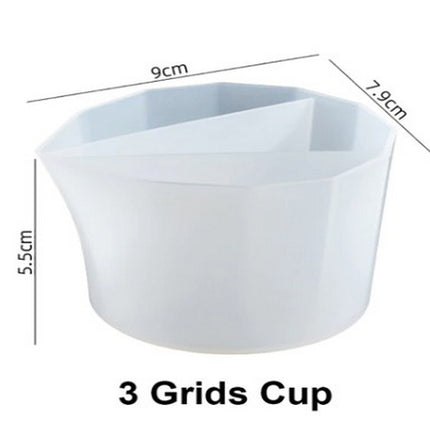 Colour mixing cup / soap / candle / resin / 2 / 3/ 4 grids
