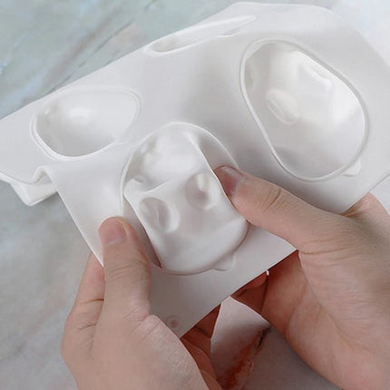 Soap Mold Rabbit x 6 cavities