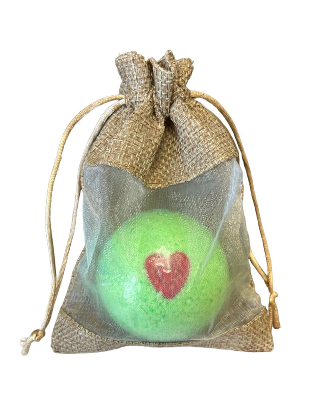 Drawstring Jute Bag - with Window